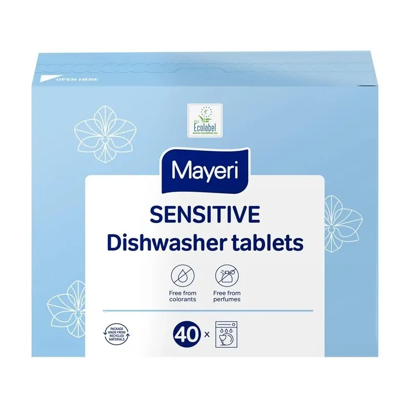 Tablet trauku mazgājamajai mašīnai Mayeri sensitive. 40 gab.