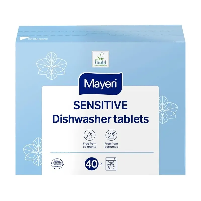 Tablet trauku mazgājamajai mašīnai Mayeri sensitive. 40 gab.