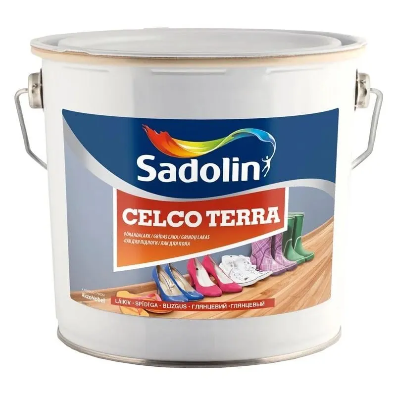 Laka celco terra 90 2.5l grīdām