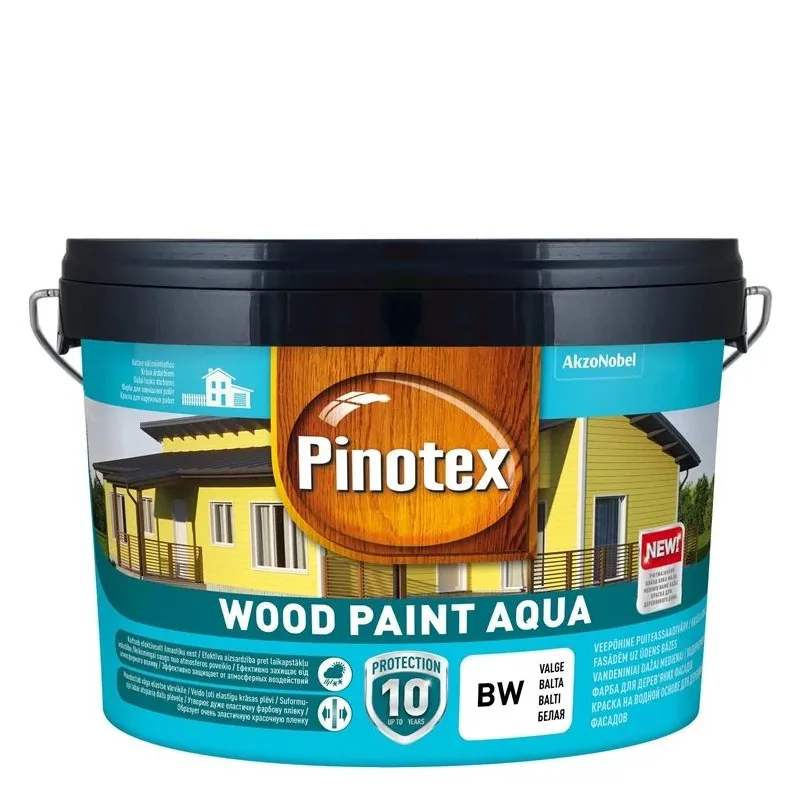 Pinotexwood paint aqua swedish red 2.5l