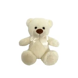 Mīkstā rotaļlieta Teddy bear. balta. 20 cm