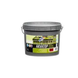 Krāsa akvatop sarkanbrūna 9l