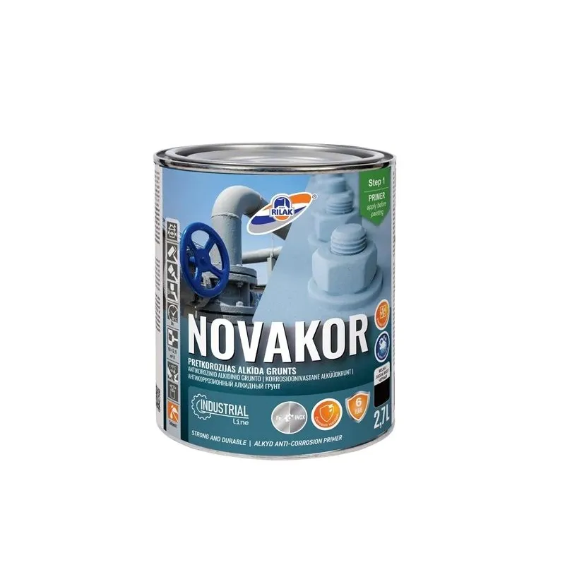 Grunts Antikor Novakor. matēts. melns 2.7 l