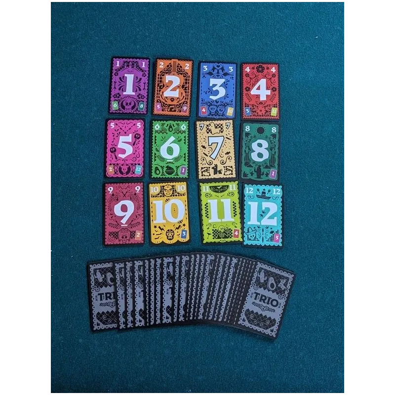 Kāršu spēle Brain Games Trio. LT