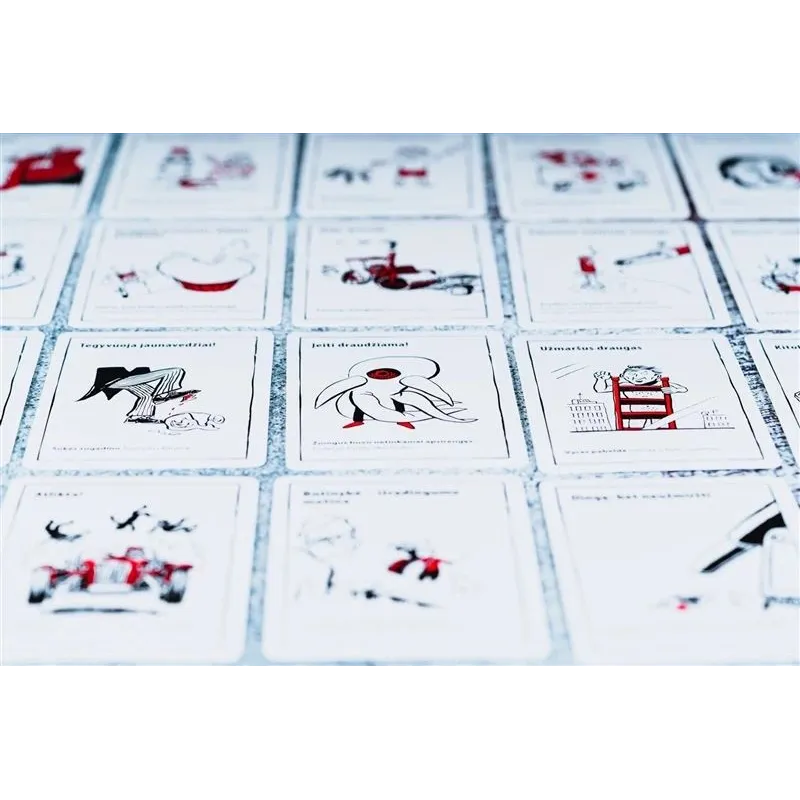 Galda spēle BLACK STORIES: SHIT HAPPENS. LT