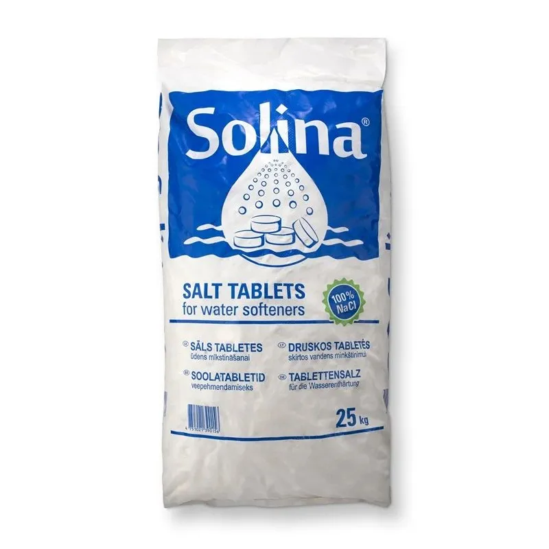 Sāls tabletes Solina. 25 kg
