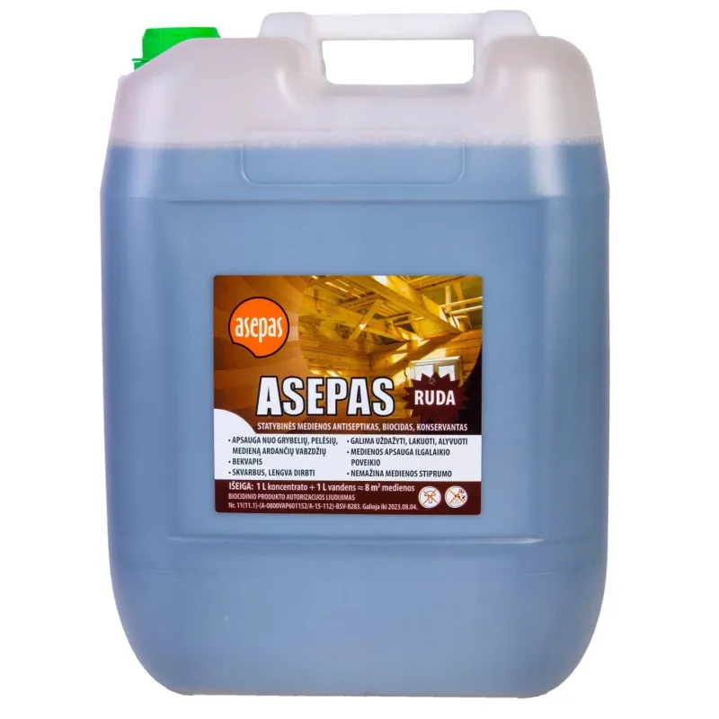 Antiseptiķis asepas brūns 20l