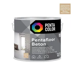 Põrandavärvid Pentafloor Beton, kollakaspruunid, 2.7l