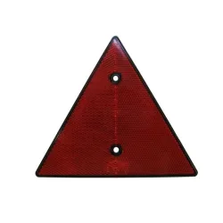 Punane kruvitatav helkur, kolmnurk, 160x140 mm