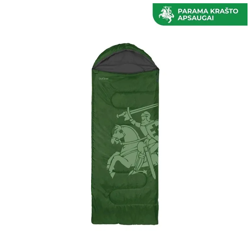 Guļammaiss Vytis Outliner. zaļš. labais. 220 cm