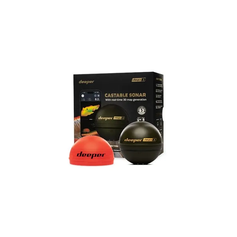 Sensoru zivju medītājs deeper chirp+3