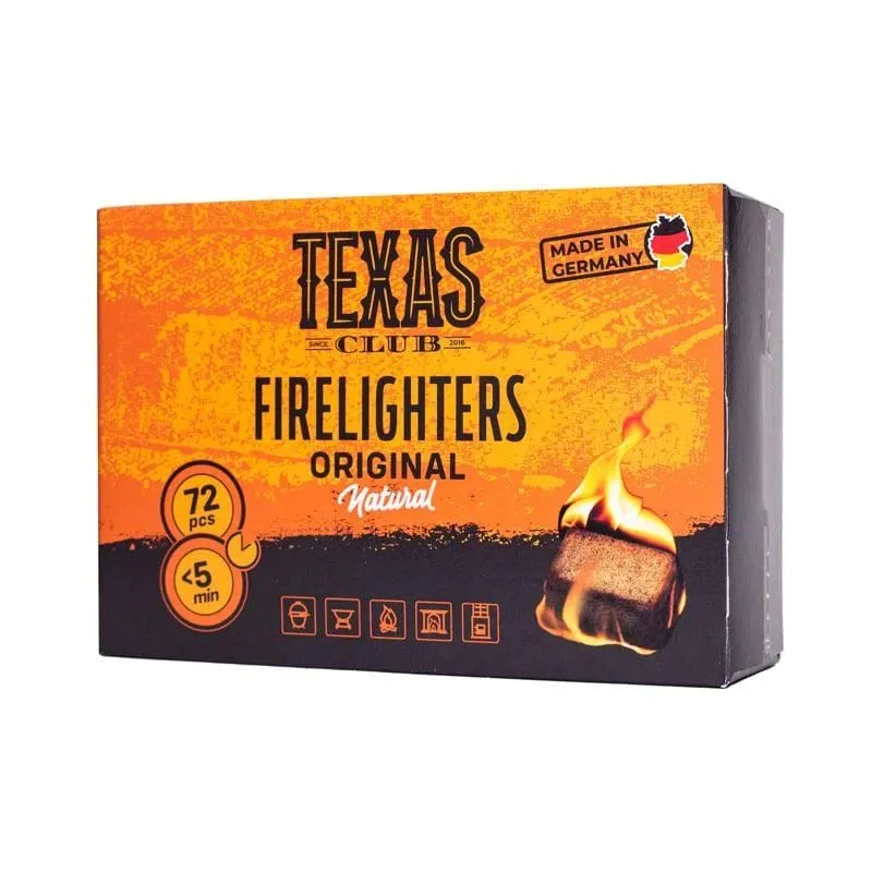 Aizdedzinātāji Texas Club. 72 gab.