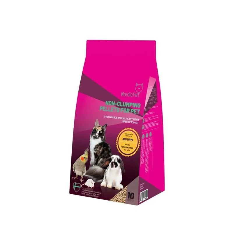 Kaķu pakaiši organiskās ,necementējošās, NordicPet. 10 l