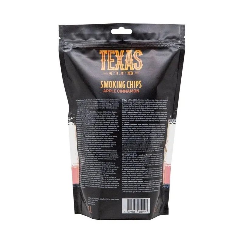 Kūpināšanas skaidās Texas Club. kanēļa koks. 1 l