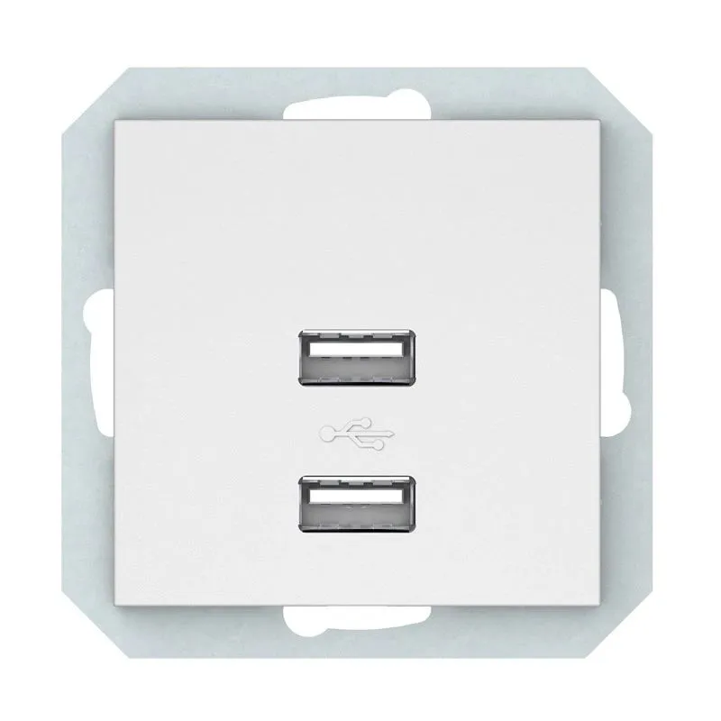 USB lādētājs VILMA QR1000, matēts balts