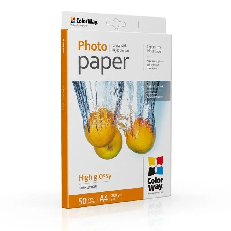 Fotopapīrs colorway glossy 100pcs 10x15