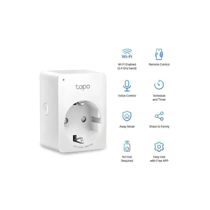 Viedā kontaktdakša Tapo P100 TP-LINK