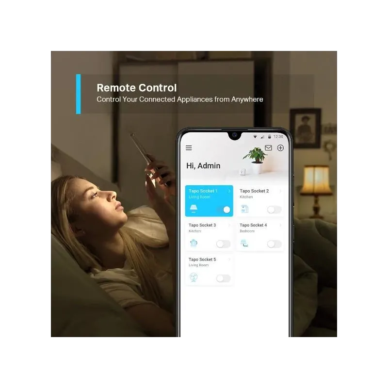 Viedā kontaktdakša Tapo P100 TP-LINK