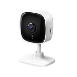 TP-LINK - Home Security Wi-Fi Camera - Tapo C110 - Cube - 3 MP - 3.3mm-F-2.0 - Privacy Mode, Sound and Light Alarm, Motion