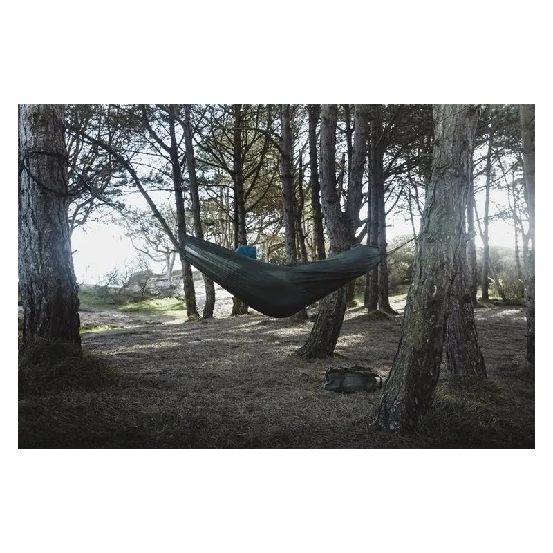 Šūpuļtīkls Highlander Highlander Trekker. zila-brūna. 218 cm