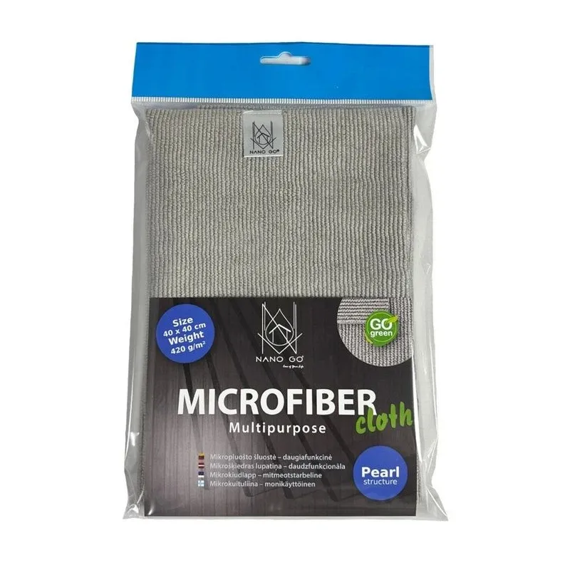 Nano mikrošķied tīrīšanas lupata 40x40cm