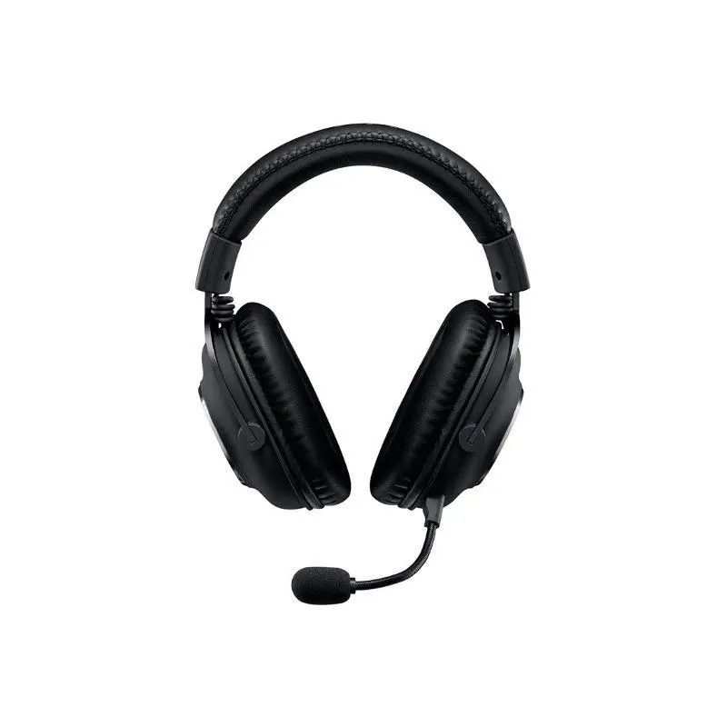 Spēļu austiņas Logitech Pro X. melna