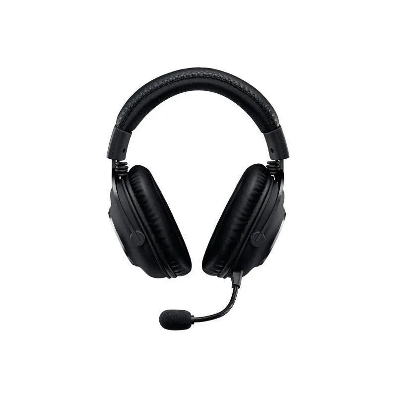 Spēļu austiņas Logitech Pro X. melna