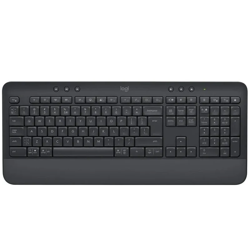Klaviatūra Logitech K650 EN. melna. bezvadu