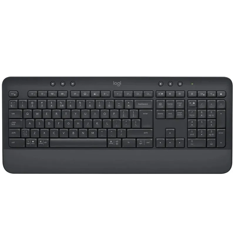 Klaviatūra Logitech K650 EN. melna. bezvadu