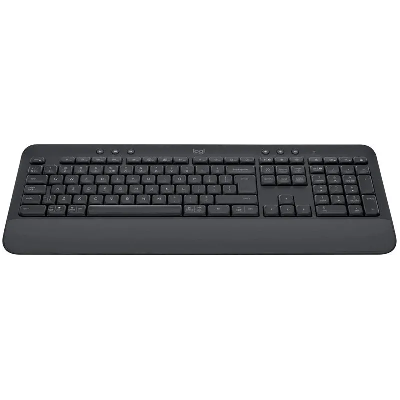 Klaviatūra Logitech K650 EN. melna. bezvadu