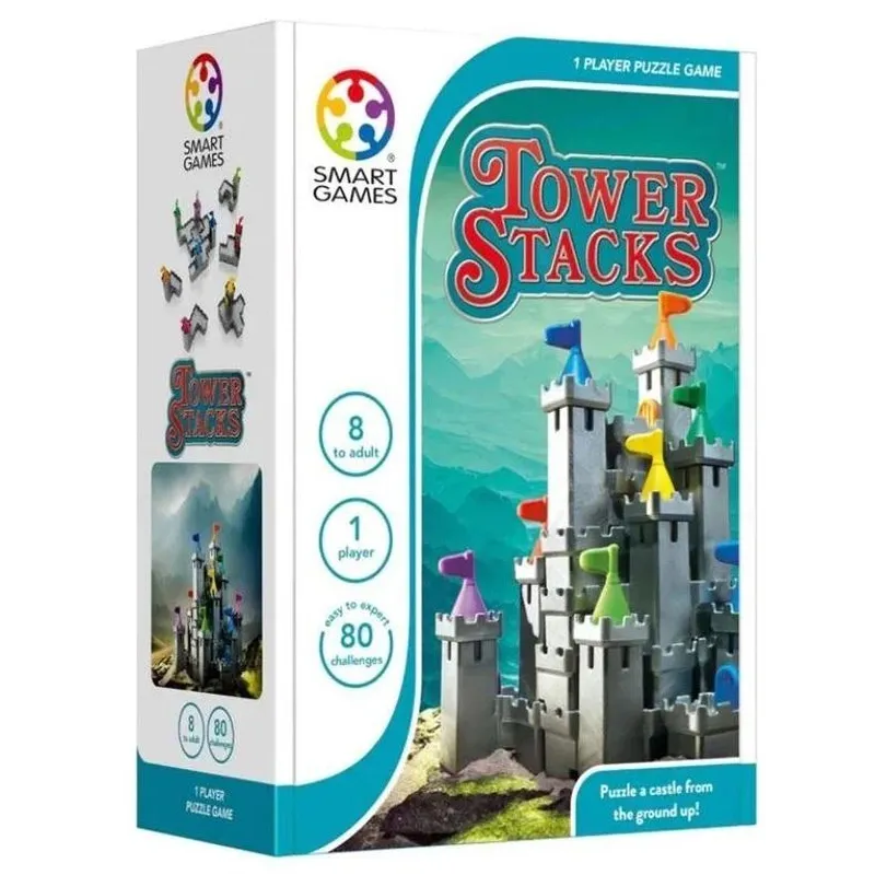Prāta mežģis Smart Games Tower Stacks SMA-106