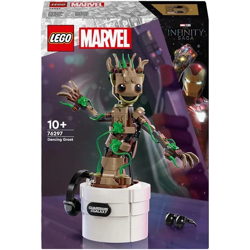 Konstruktors LEGO Marvel Dejojošs Groot 76297