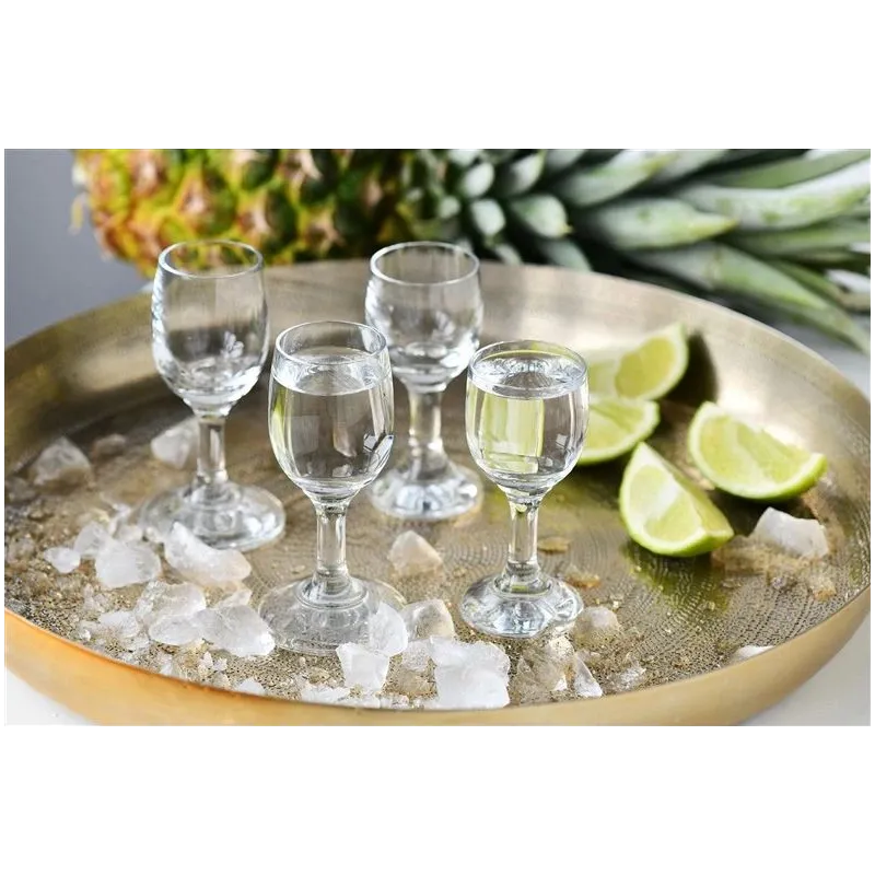 Šota glāžu komplekts Krosno. stikls. 0.03 l. 6 gab.