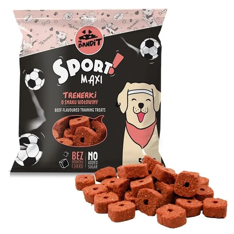 Gardums suņiem Mr. Bandit. liellopa gaļa. 0.5 kg