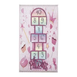 Paklājs iekštelpu Splendid HOPS Printed. rozā. 160 x 120 cm