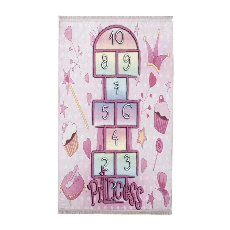 Paklājs iekštelpu Splendid HOPS Printed. rozā. 160 x 120 cm