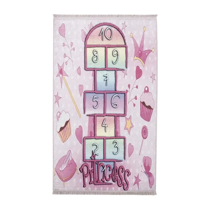 Paklājs iekštelpu Splendid HOPS Printed. rozā. 160 x 120 cm