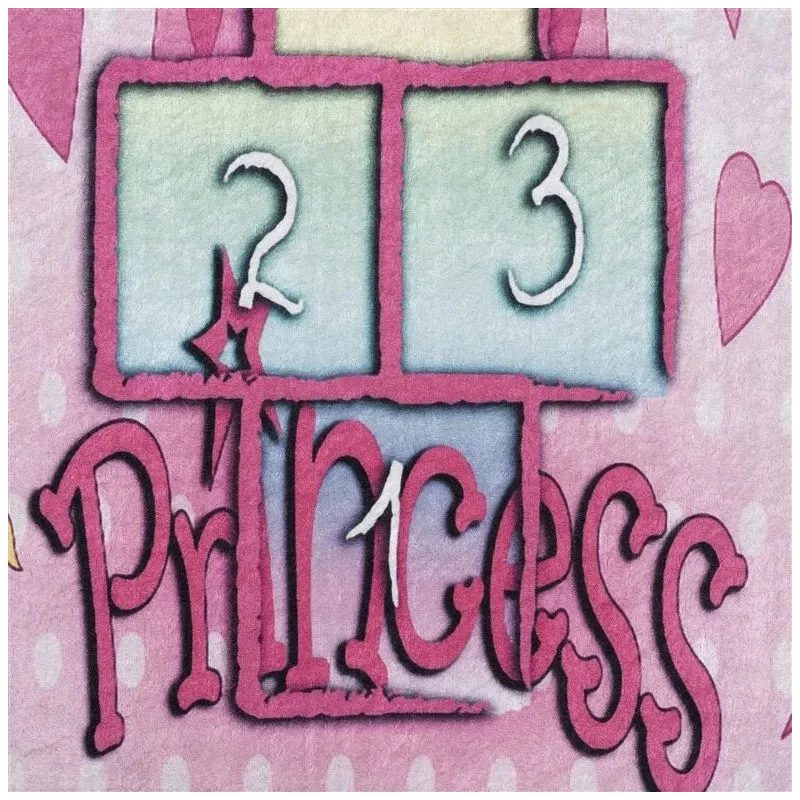 Paklājs iekštelpu Splendid HOPS Printed. rozā. 160 x 120 cm