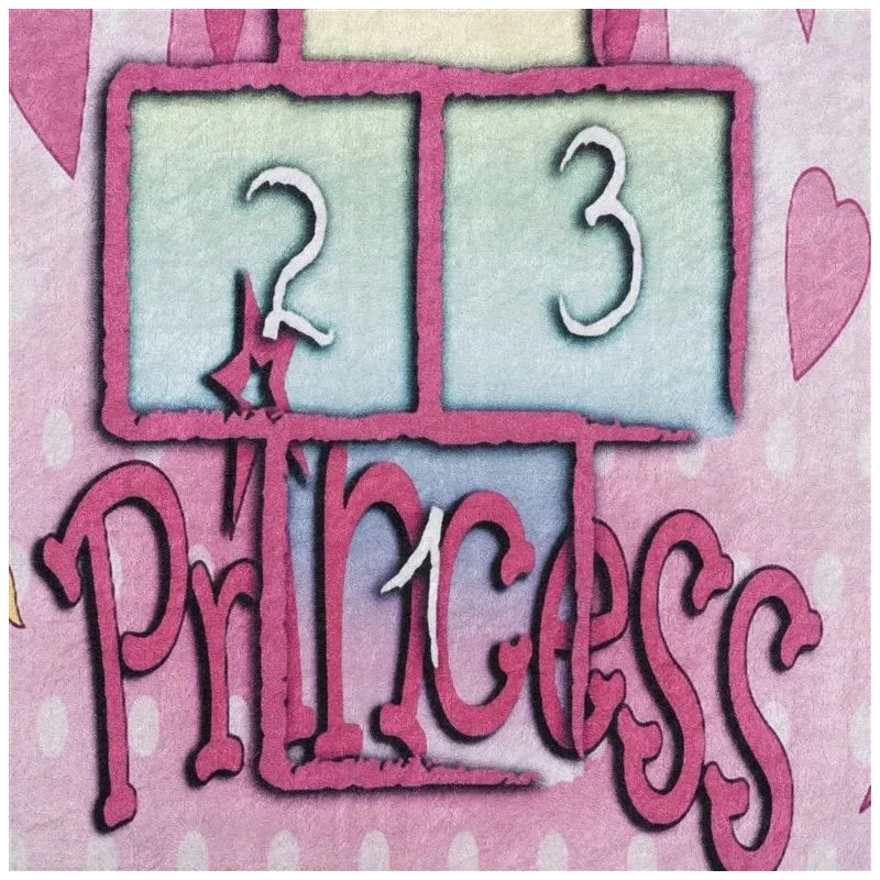 Paklājs iekštelpu Splendid HOPS Printed. rozā. 160 x 120 cm