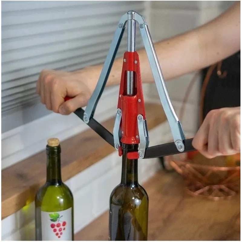 Vīna korķis tuvāk. sarkana. D22-24MM