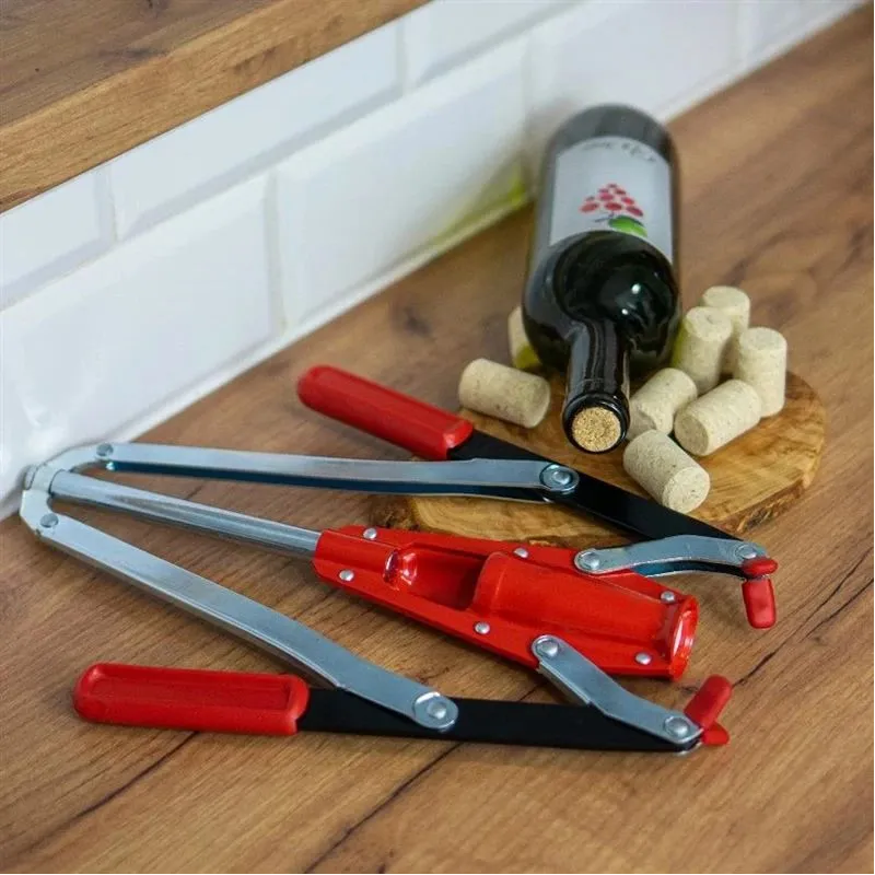 Vīna korķis tuvāk. sarkana. D22-24MM