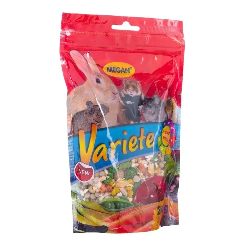 Корм для грызунов Megan Variete с орехами, 260 гр