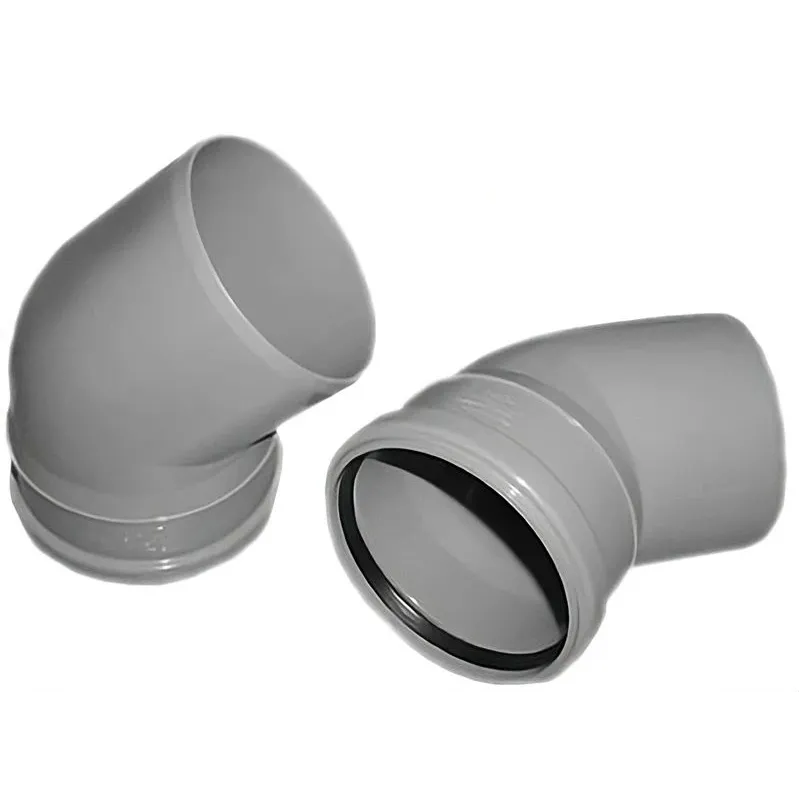 Kanalizācijas caurules 15° līkums Wavin D110mm. PVC