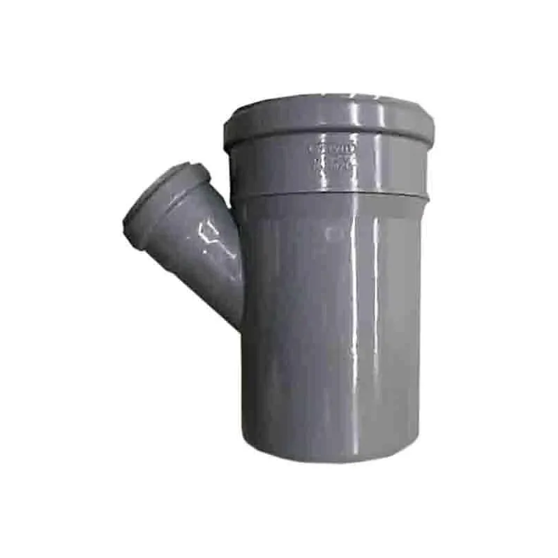 Kanalizācijas caurules trejgabals Wavin D110-50mm. 67°. PVC