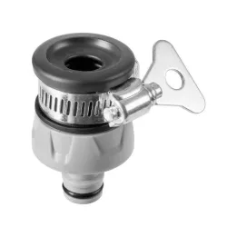 Tap connector with clamp ideal 15-19mm