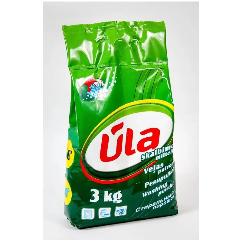 Veļas mazgāšanas pulveris ŪLA. 3 kg. 20 mazg.