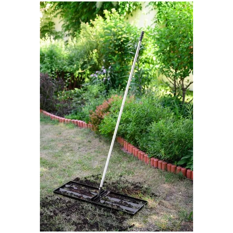 Rake for lawn leveling ndt 168cm