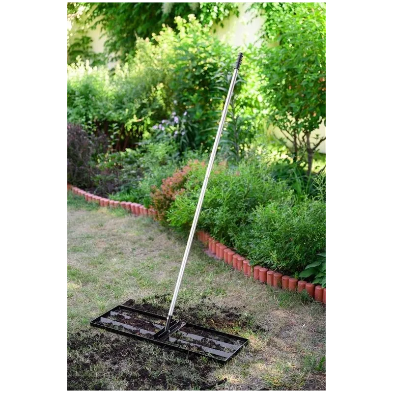 Rake for lawn leveling ndt 168cm