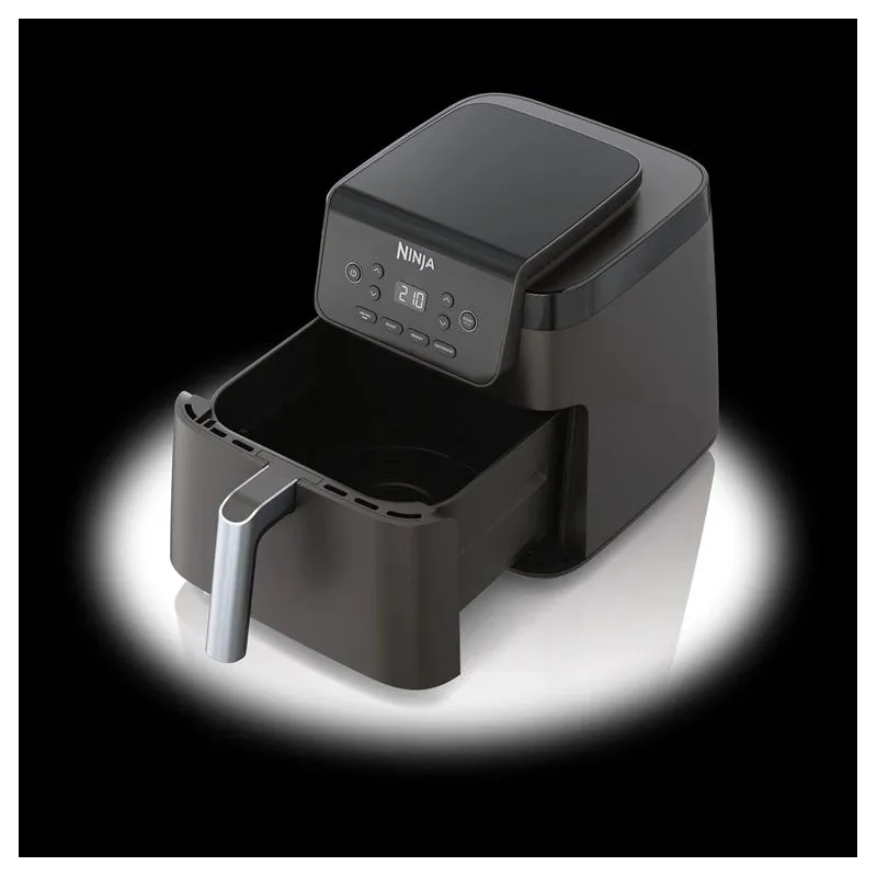 Aerogrils Ninja AF170EU. melna. 2000 W. 6.2 l