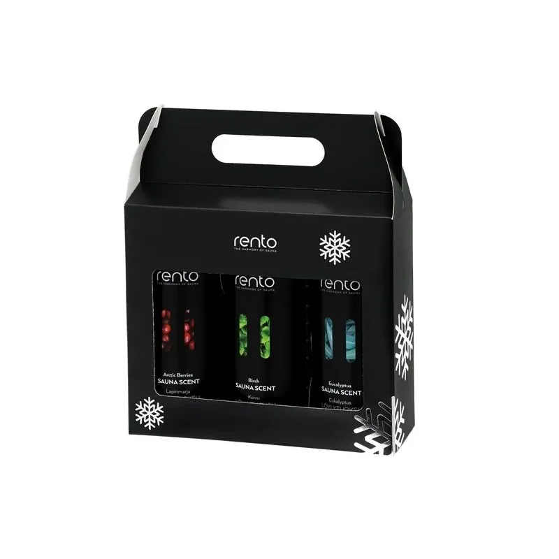 Smarž. dāvanu kast. RENTO 3x400 ml